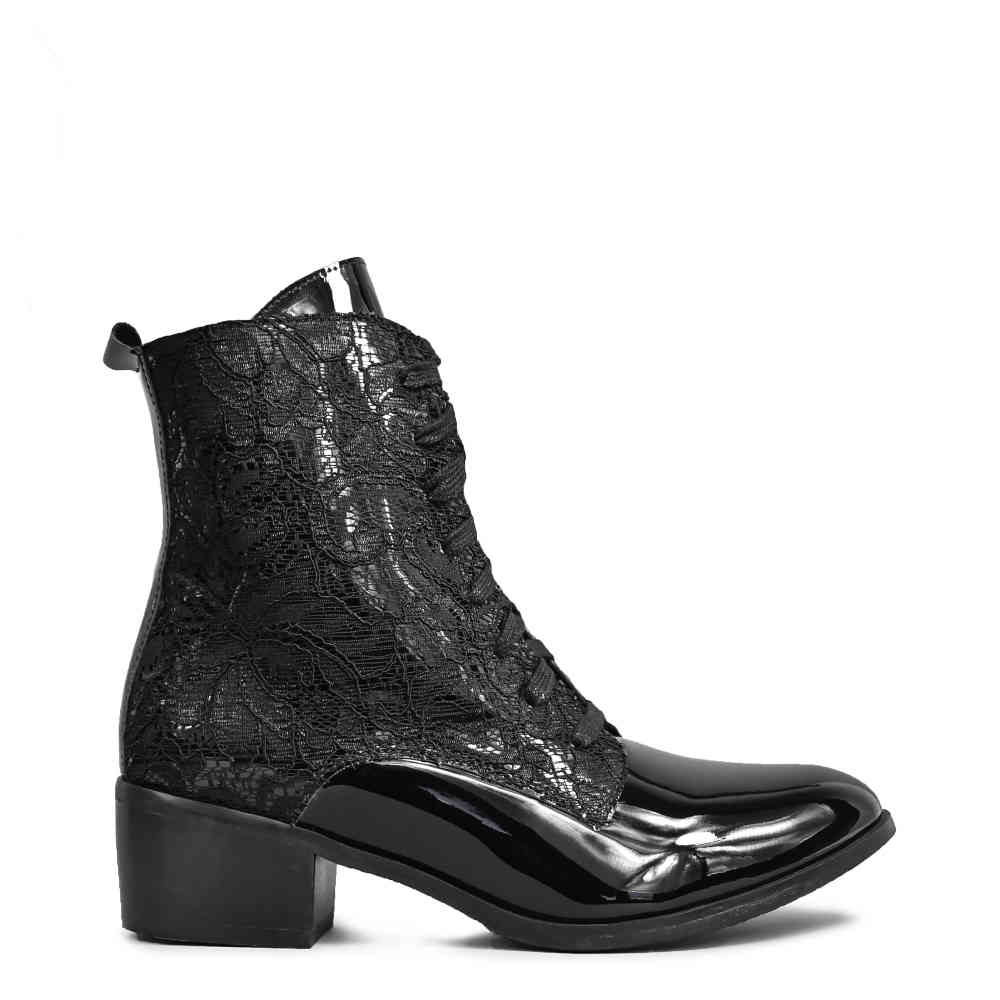 Altercore - Zelda Vegan Bottines - Noir